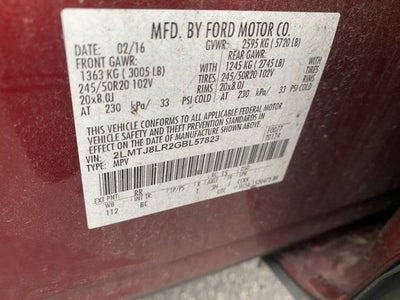 2016 Lincoln MKX Reserve