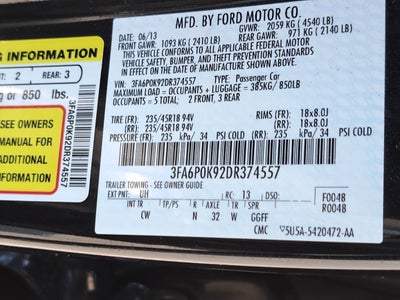 2013 Ford Fusion Titanium