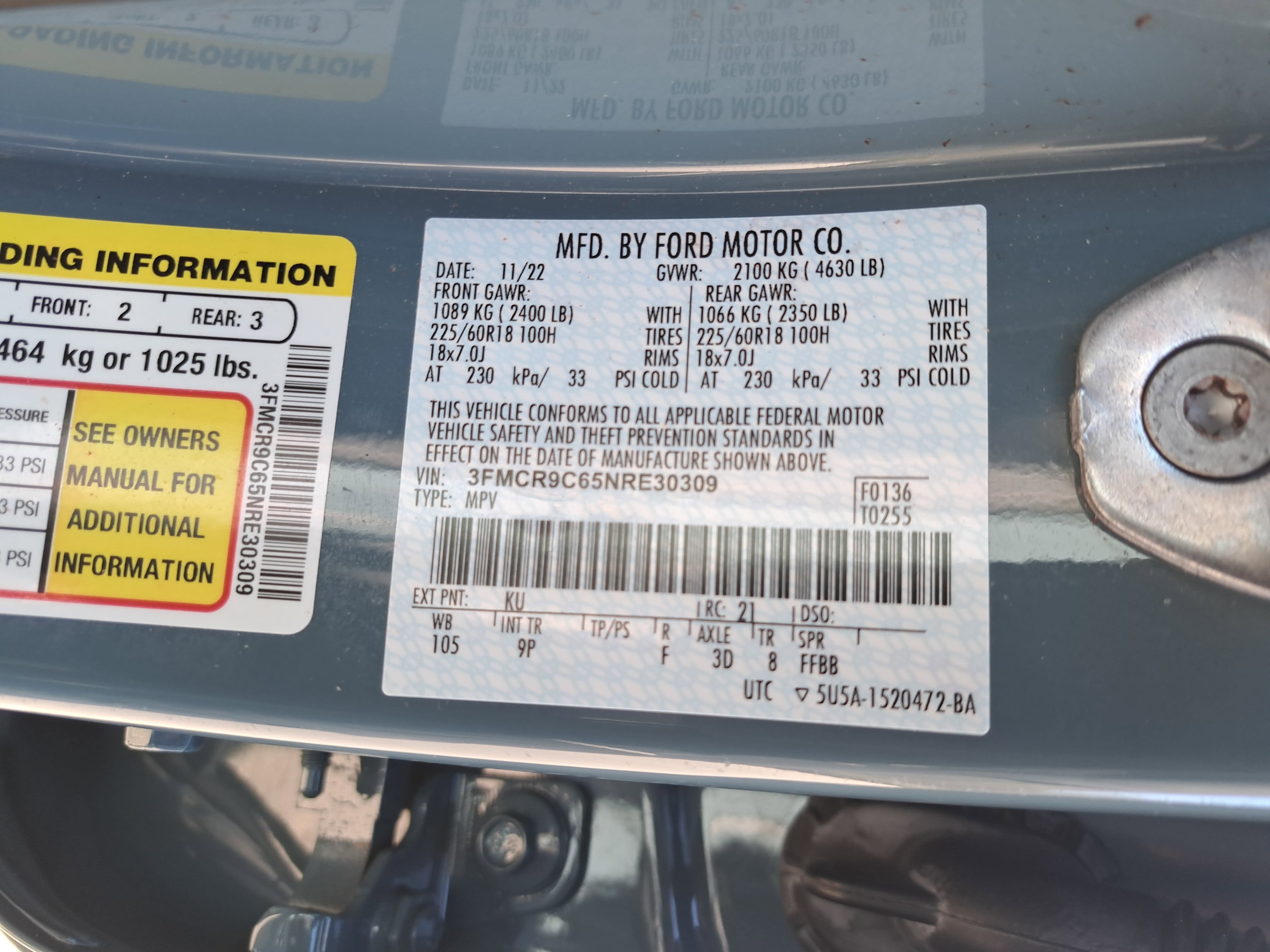 2022 Ford Bronco Sport Outer Banks