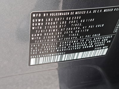 2021 Volkswagen Tiguan SE