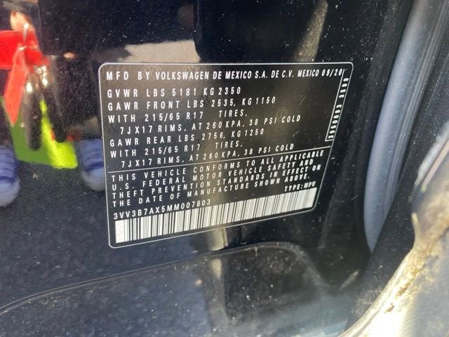 2021 Volkswagen Tiguan SE