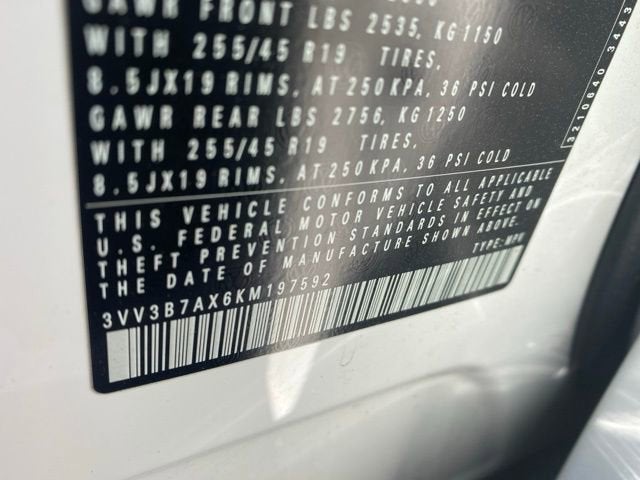 2019 Volkswagen Tiguan 2.0T SEL R-Line