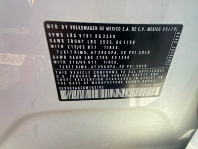 2019 Volkswagen Tiguan SE