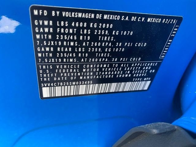 2025 Volkswagen Taos SEL