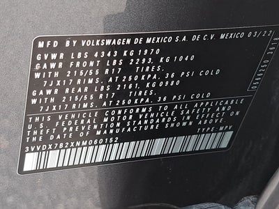 2022 Volkswagen Taos S