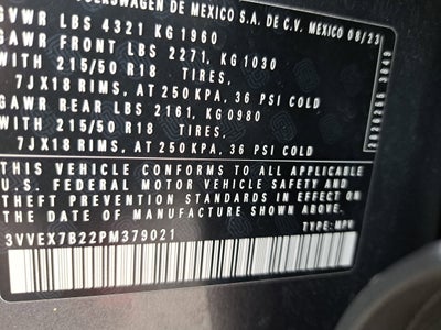 2023 Volkswagen Taos SE