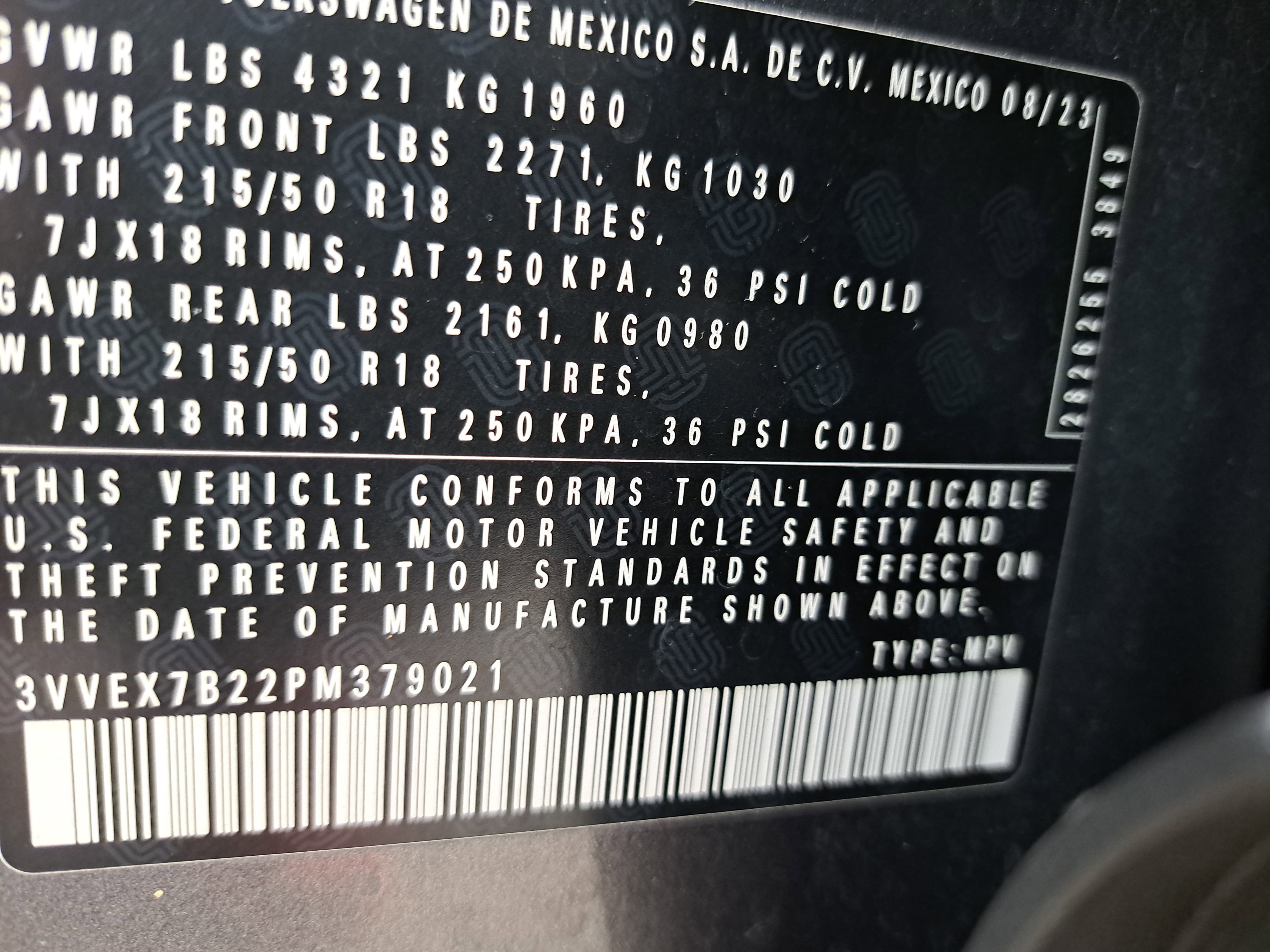 2023 Volkswagen Taos SE