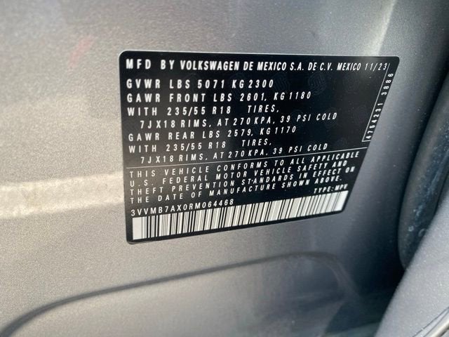 2024 Volkswagen Tiguan SE