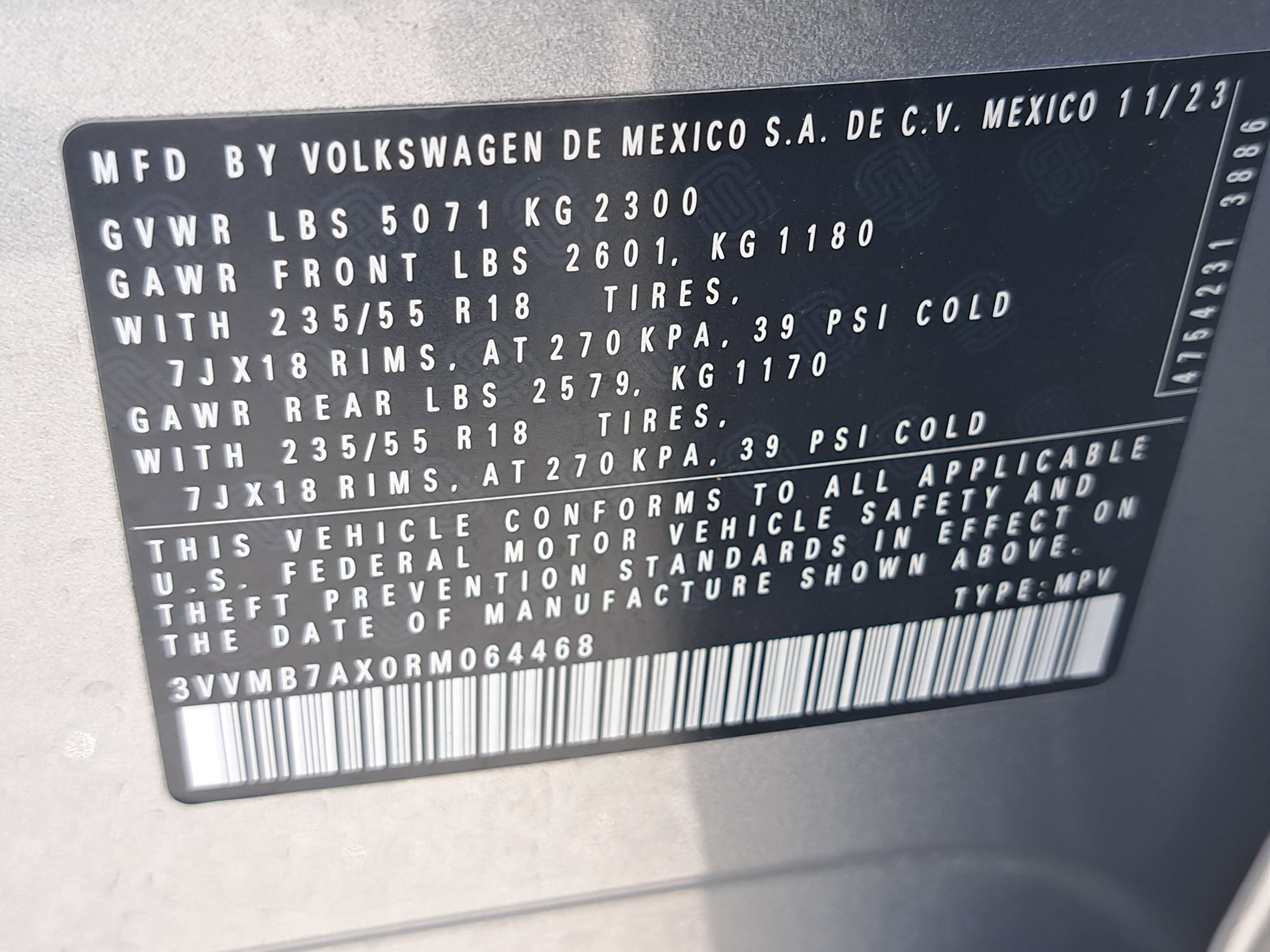 2024 Volkswagen Tiguan SE