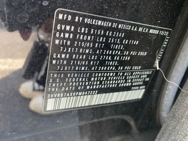 2023 Volkswagen Tiguan S