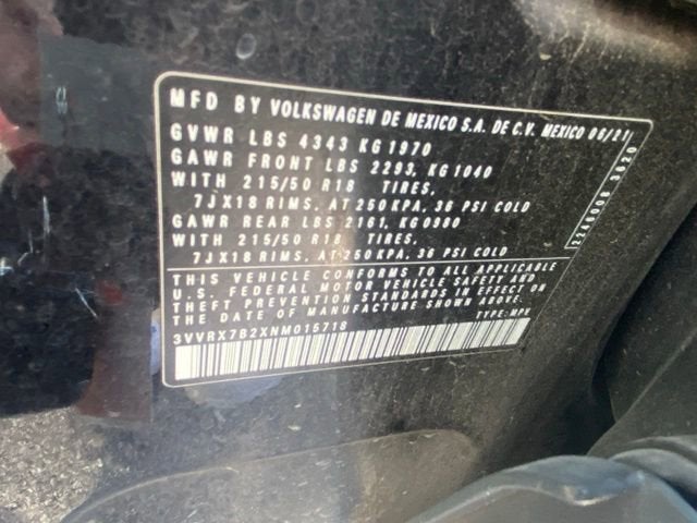 2022 Volkswagen Taos SE