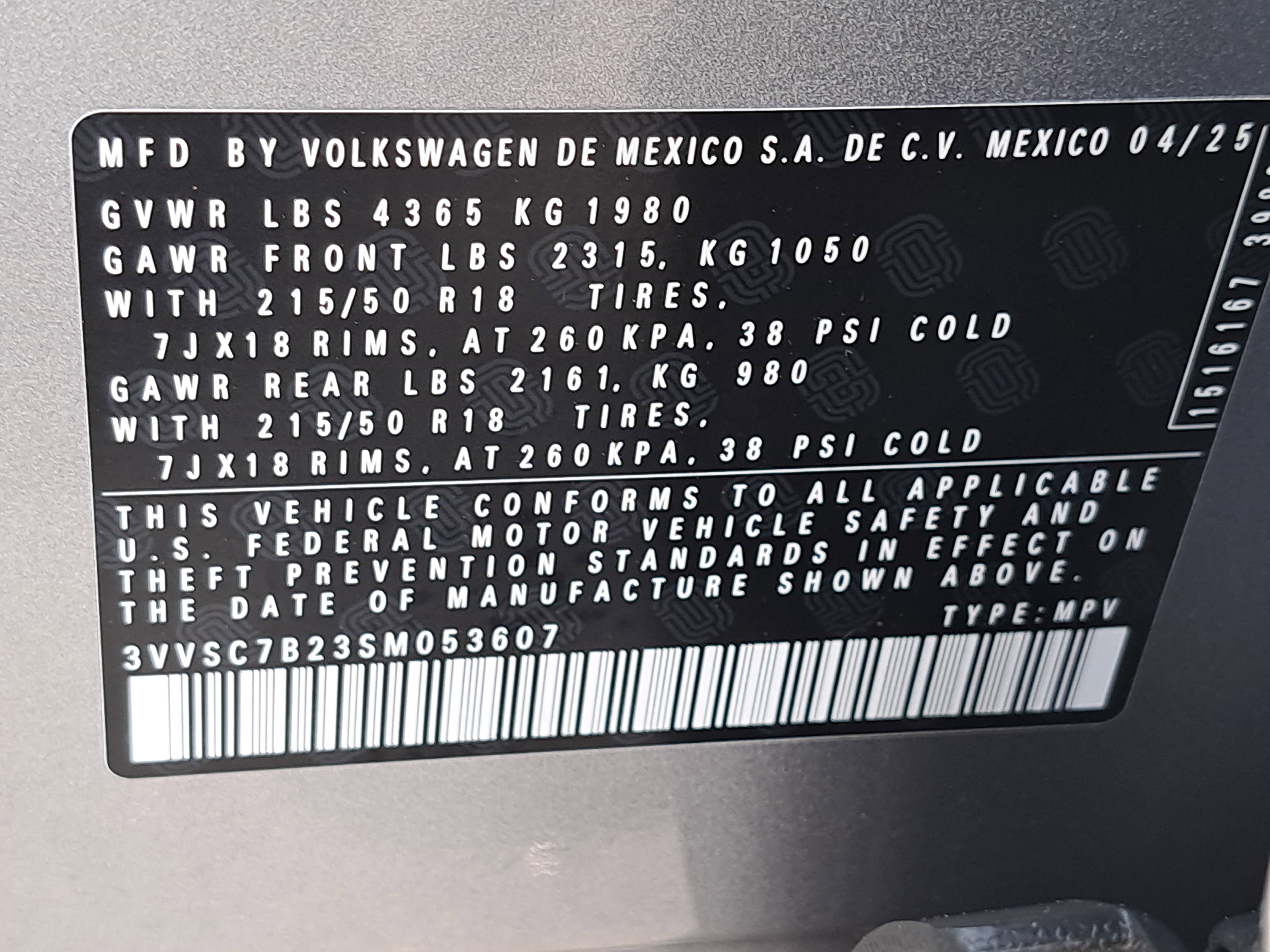 2025 Volkswagen Taos SE