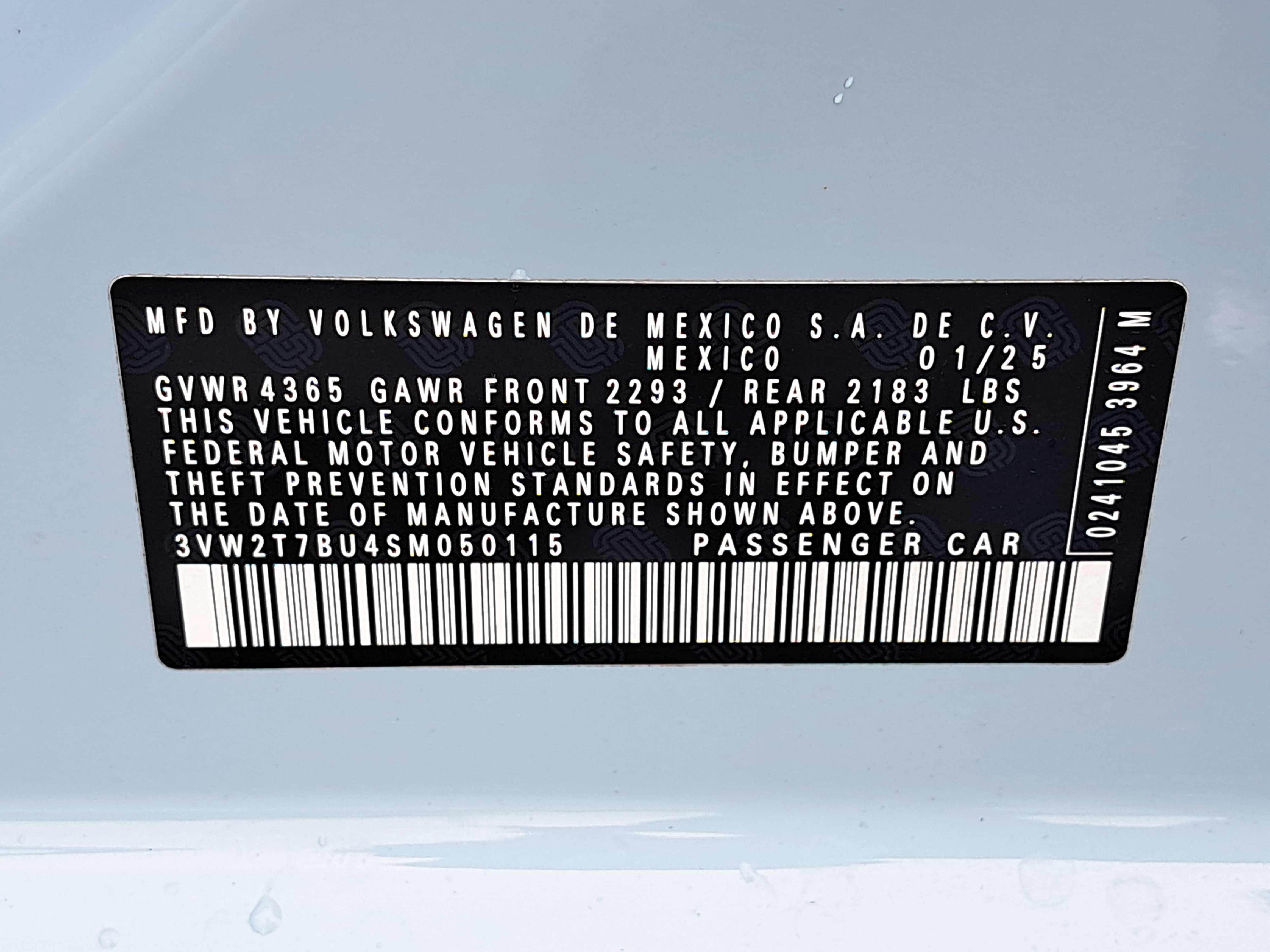 2025 Volkswagen Jetta GLI Autobahn