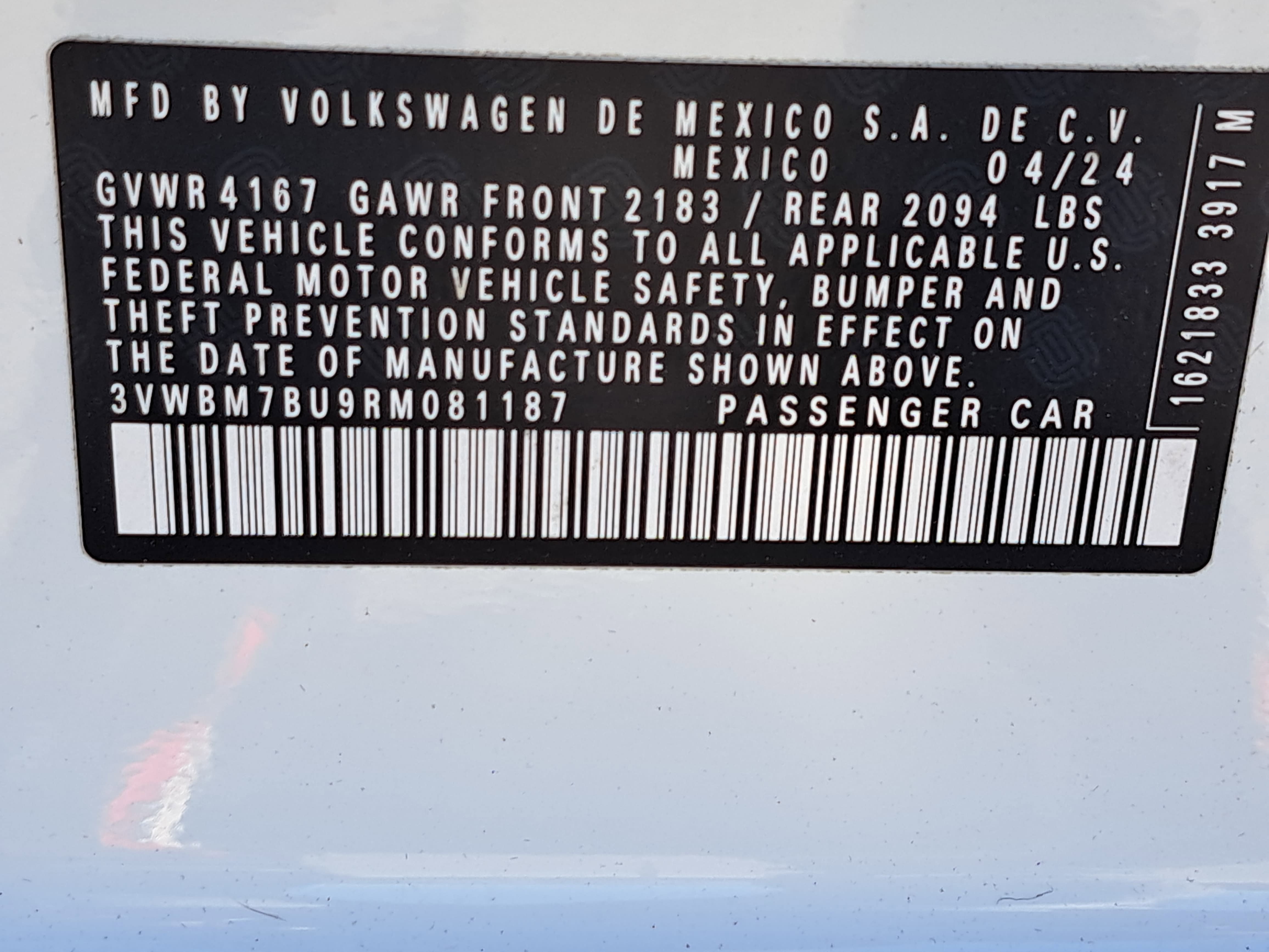 2024 Volkswagen Jetta Sport