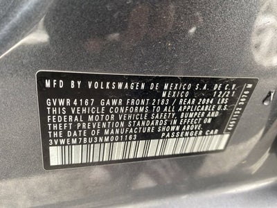 2022 Volkswagen Jetta SE