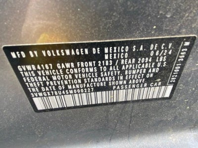 2025 Volkswagen Jetta SEL