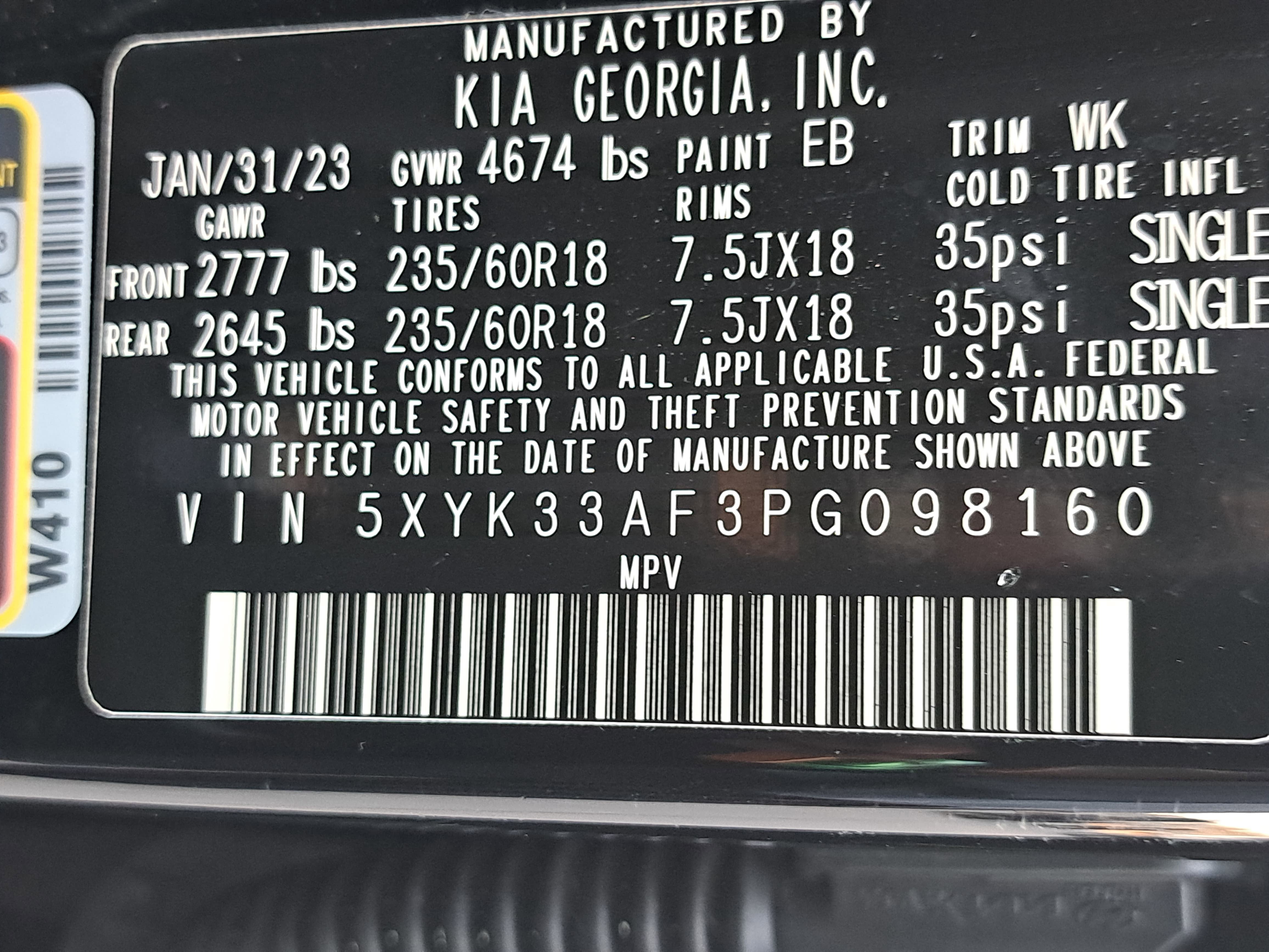 2023 Kia Sportage EX