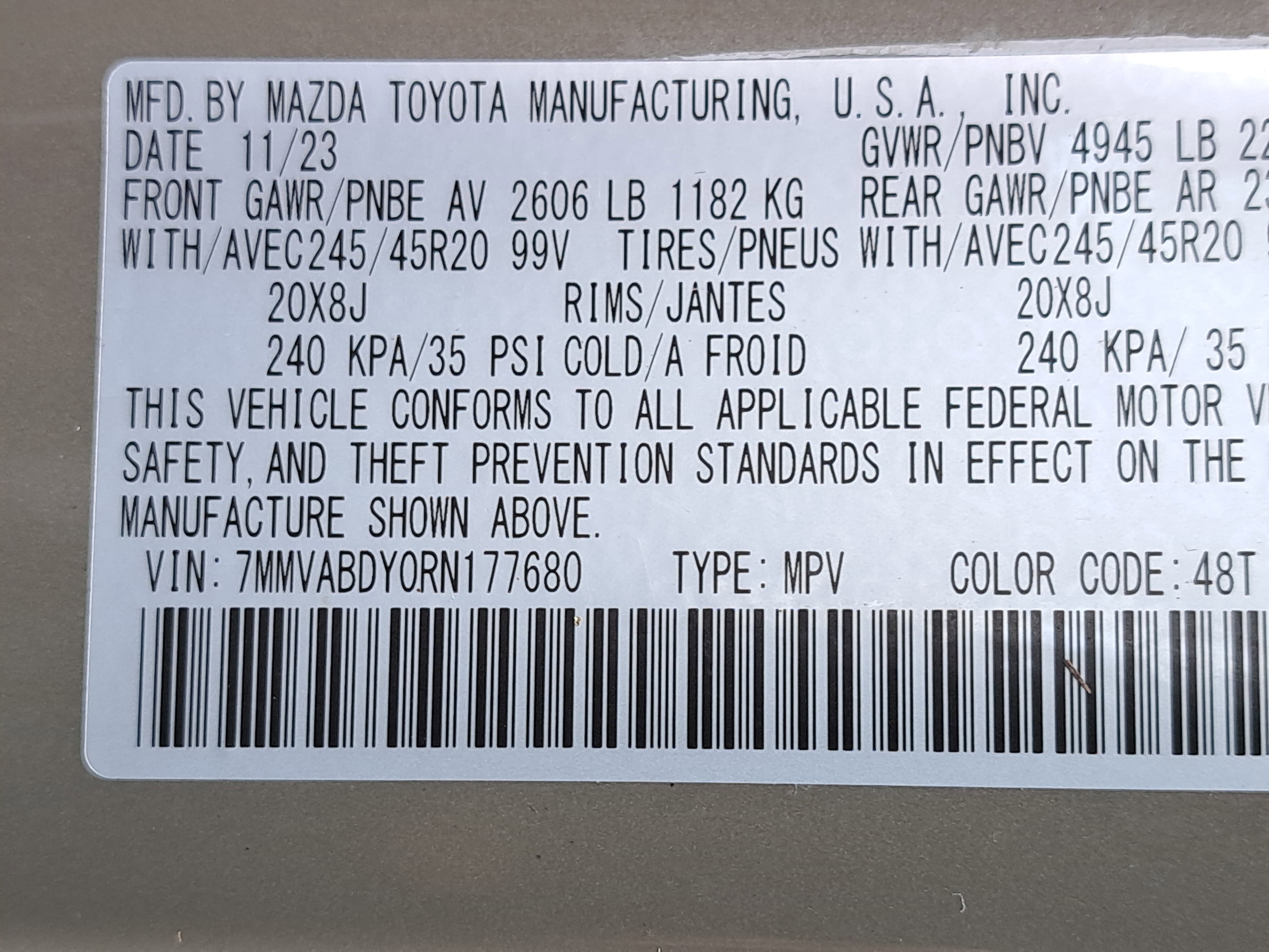 2024 Mazda Mazda CX-50 2.5 Turbo Premium Package
