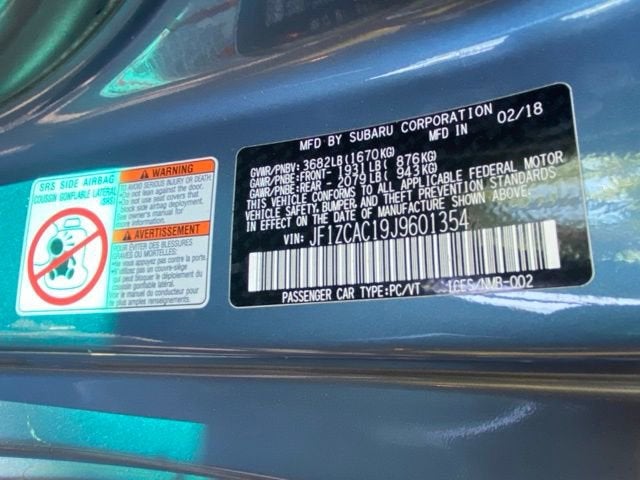 2018 Subaru BRZ Limited