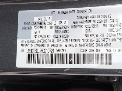 2017 Mazda Mazda CX-5 Grand Select