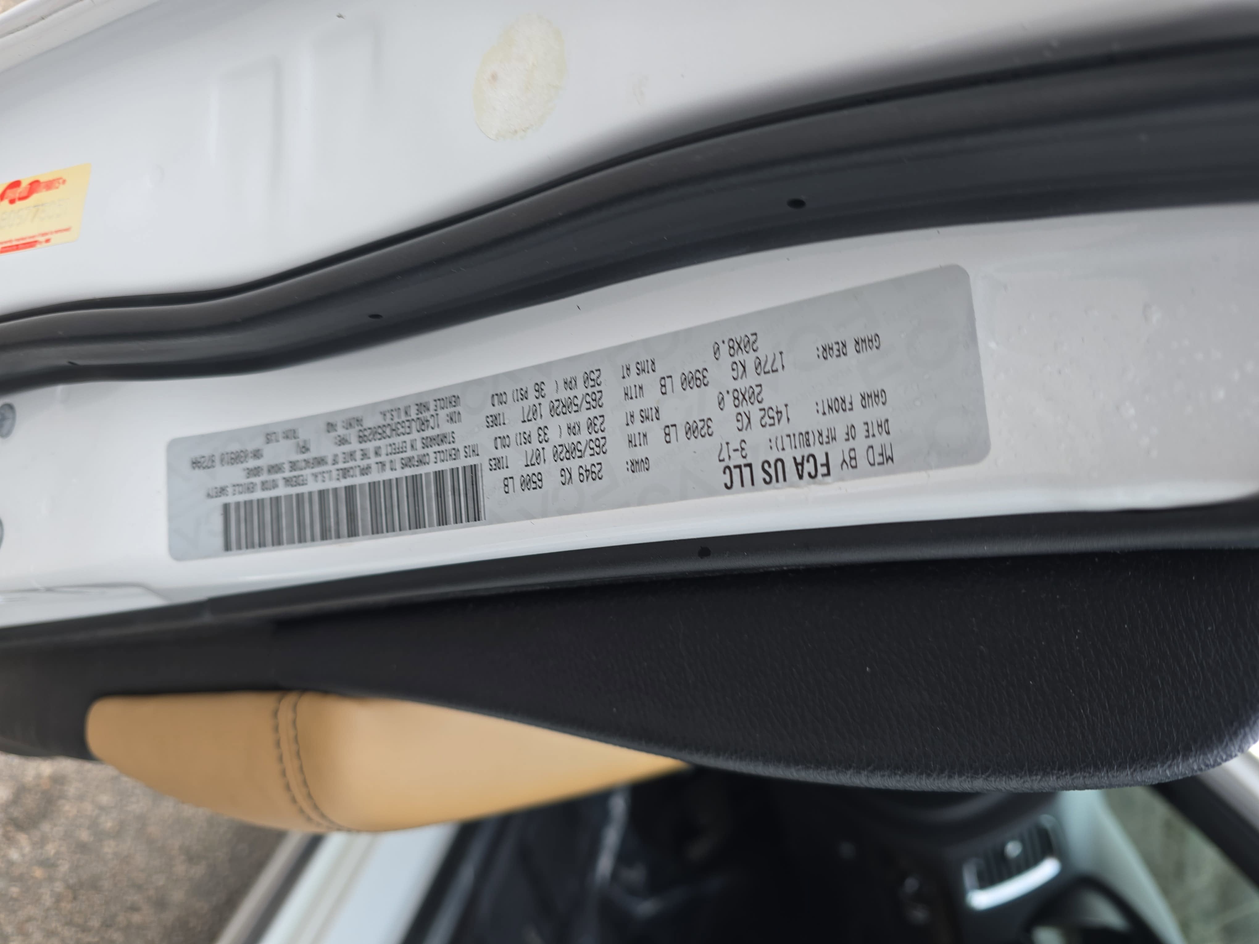 2017 Dodge Durango Citadel