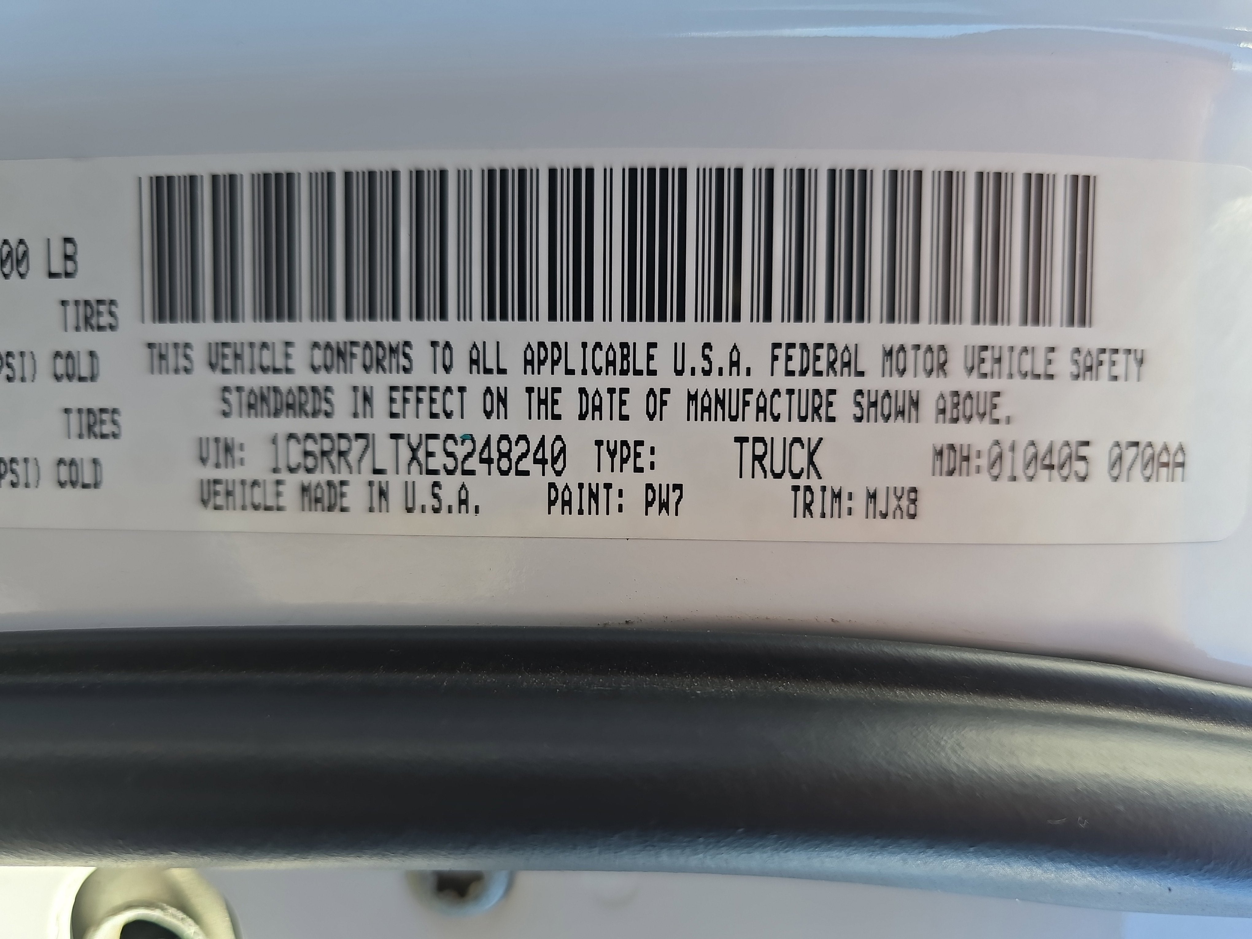 2014 RAM 1500 Outdoorsman