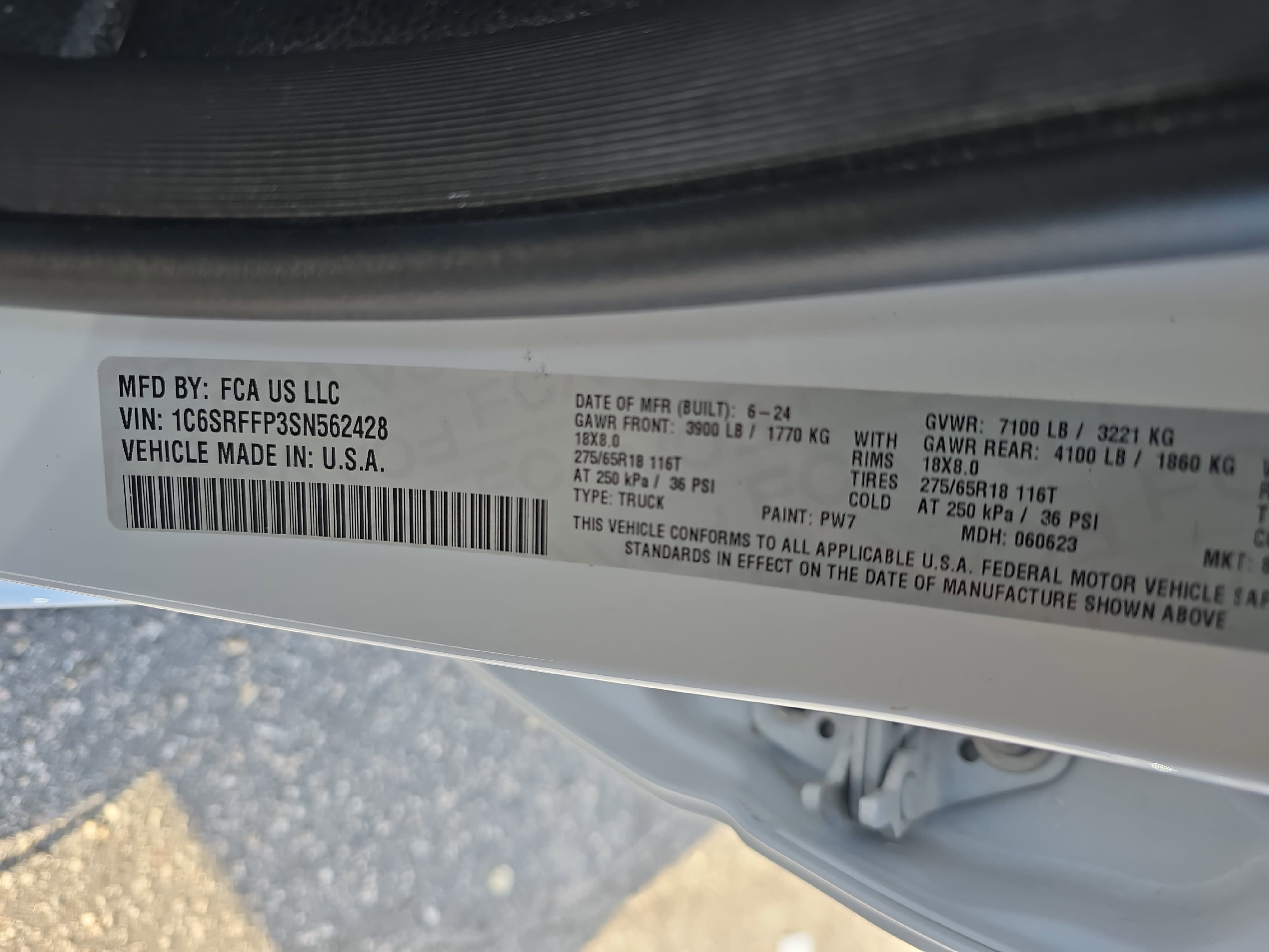 2025 RAM 1500 Big Horn