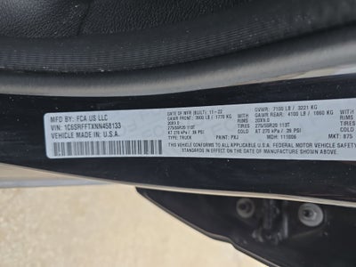 2022 RAM 1500 Big Horn