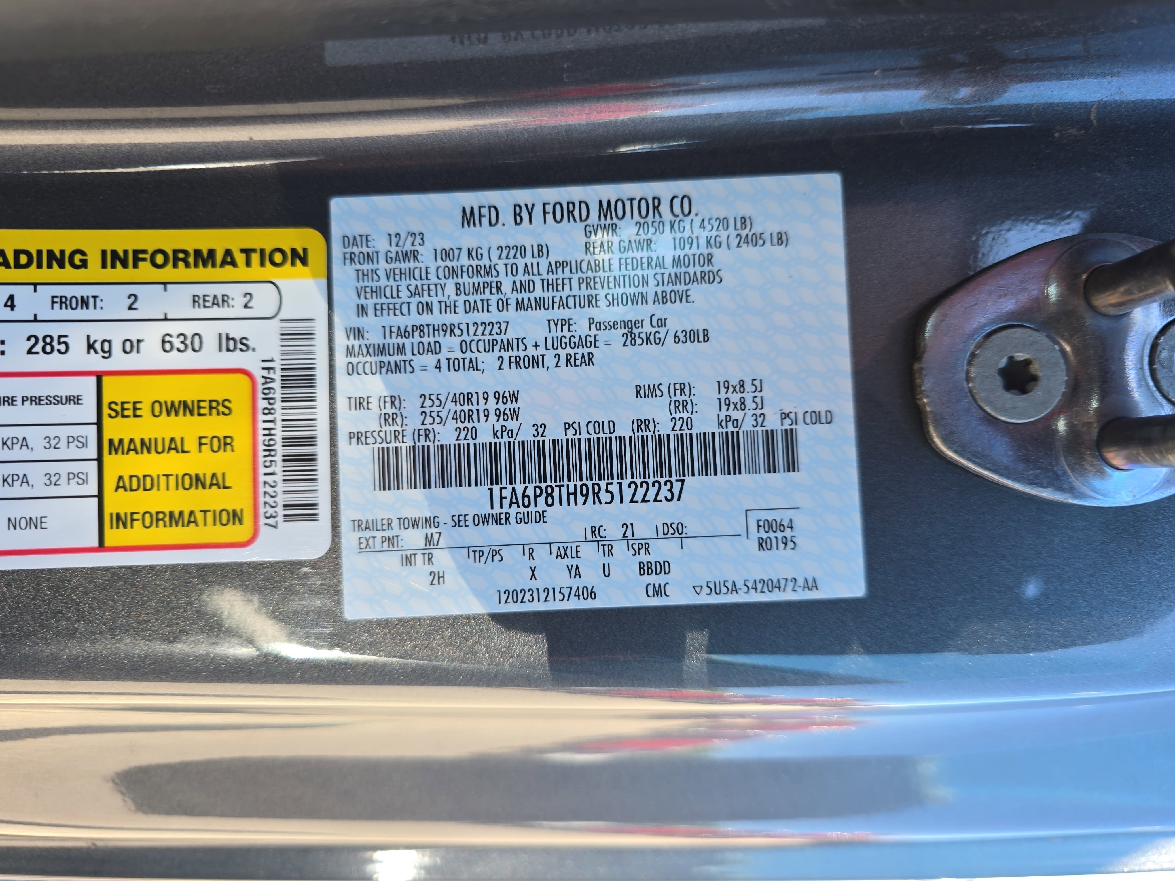 2024 Ford Mustang EcoBoost
