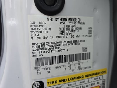 2016 Ford Expedition EL XLT