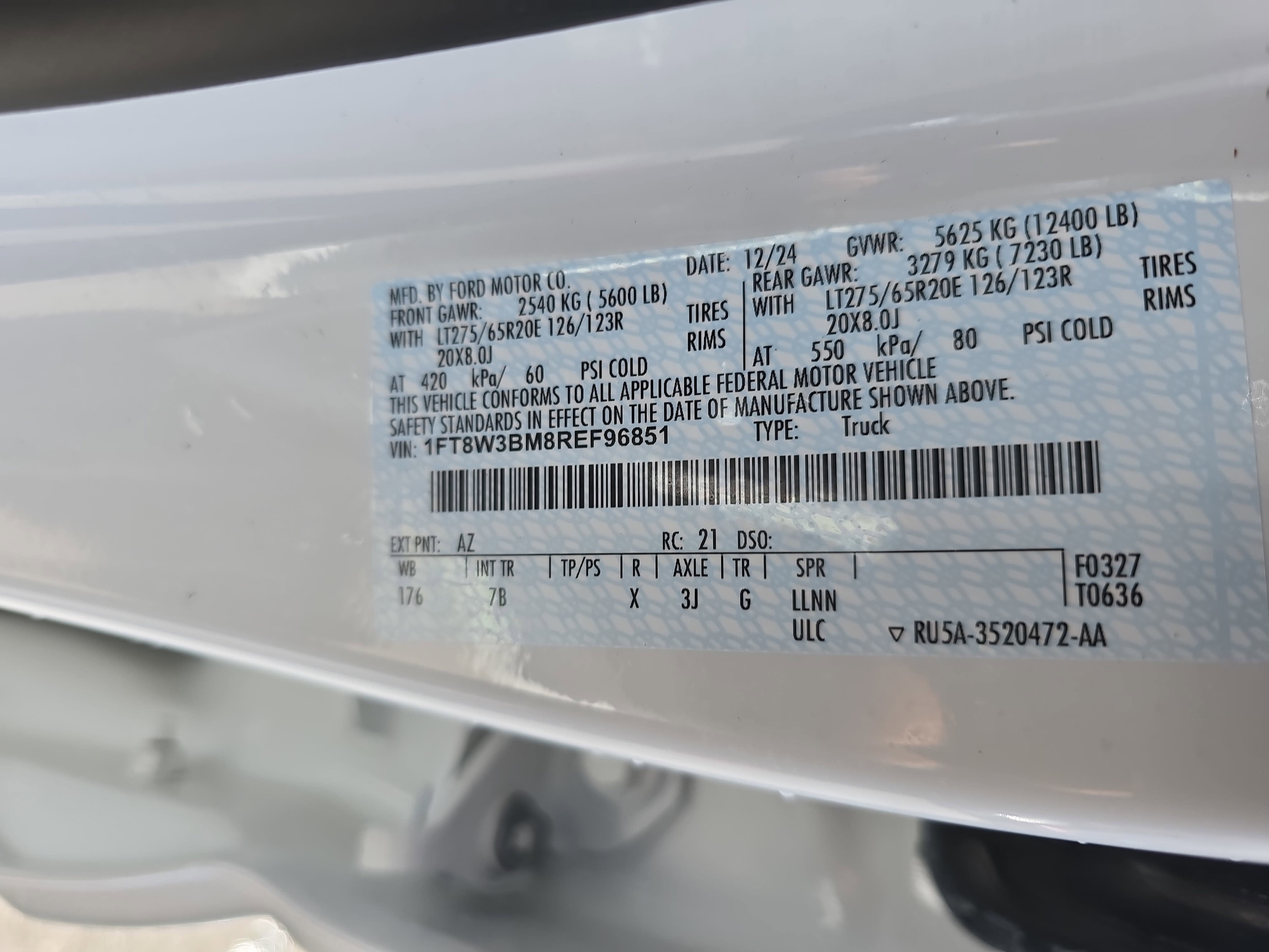 2024 Ford Super Duty F-350 SRW XL