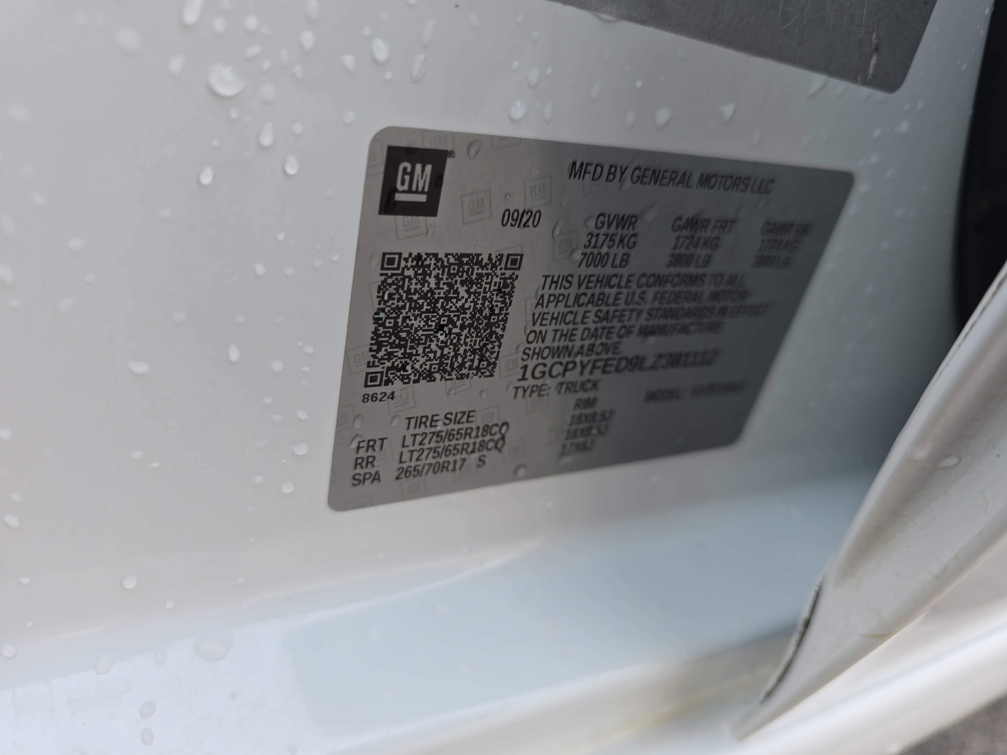 2020 Chevrolet Silverado 1500 LT Trail Boss