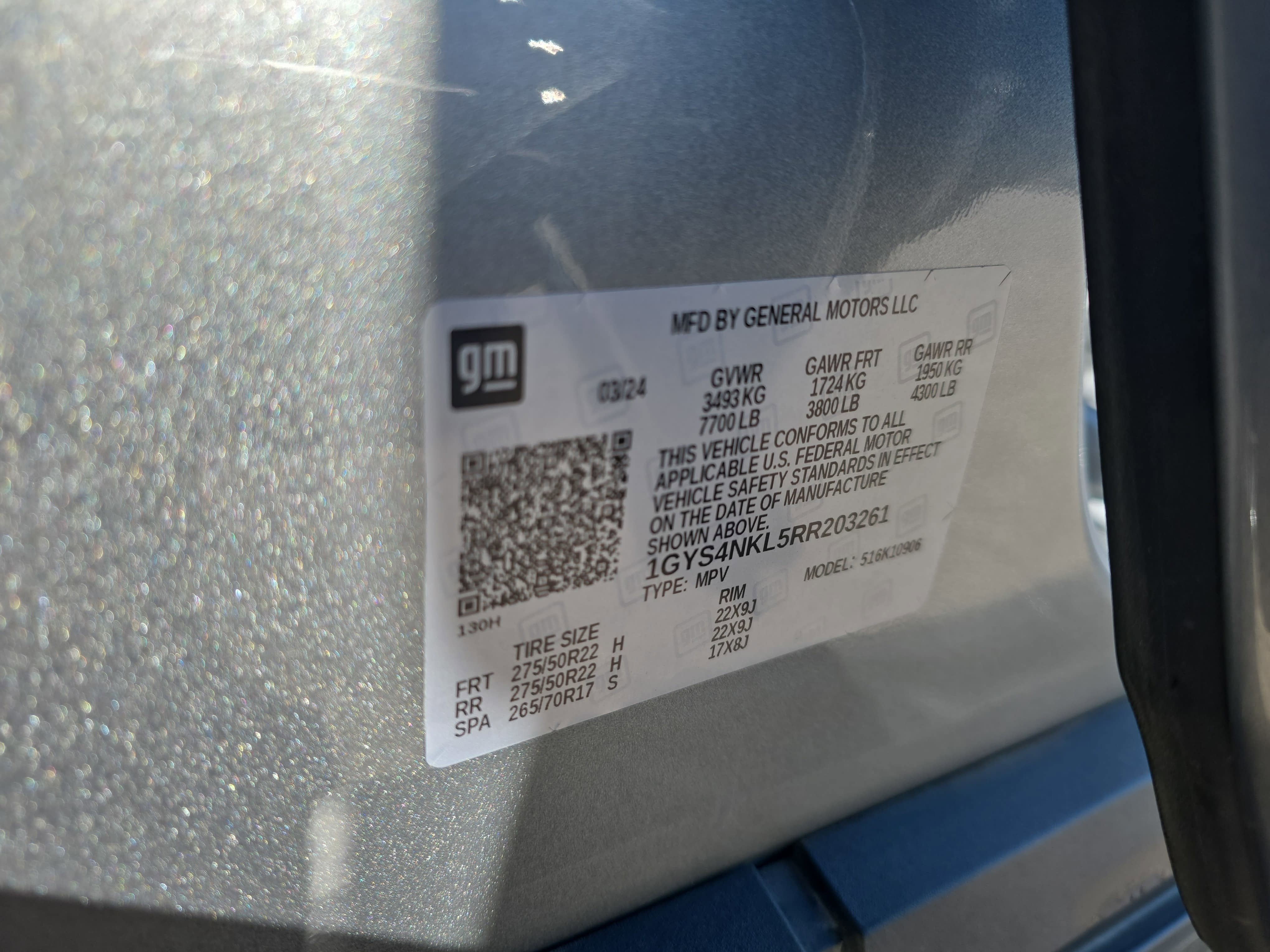 2024 Cadillac Escalade ESV 4WD Sport