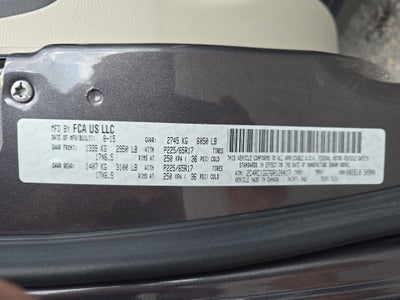 2016 Chrysler Town & Country Limited Platinum