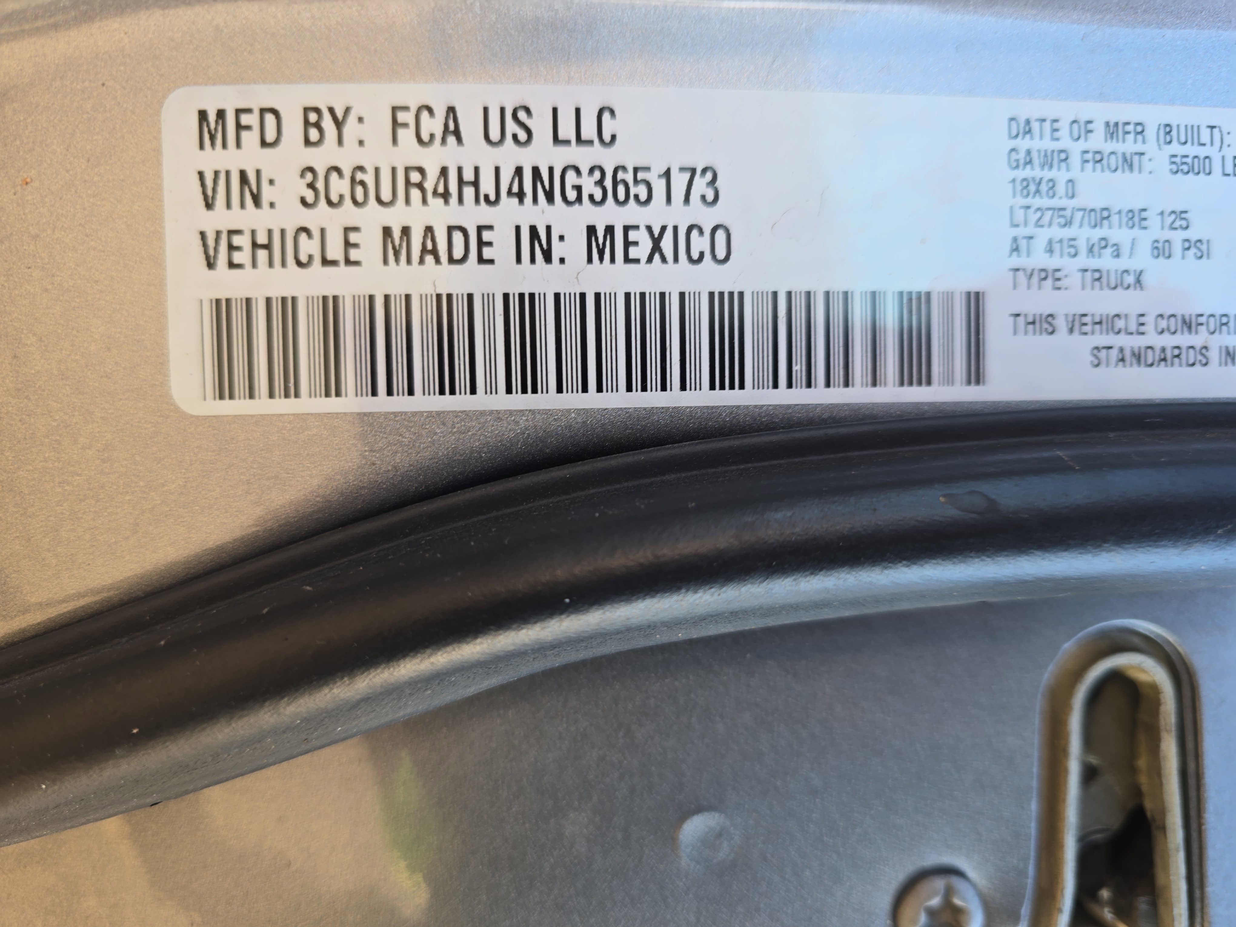 2022 RAM 2500 Tradesman