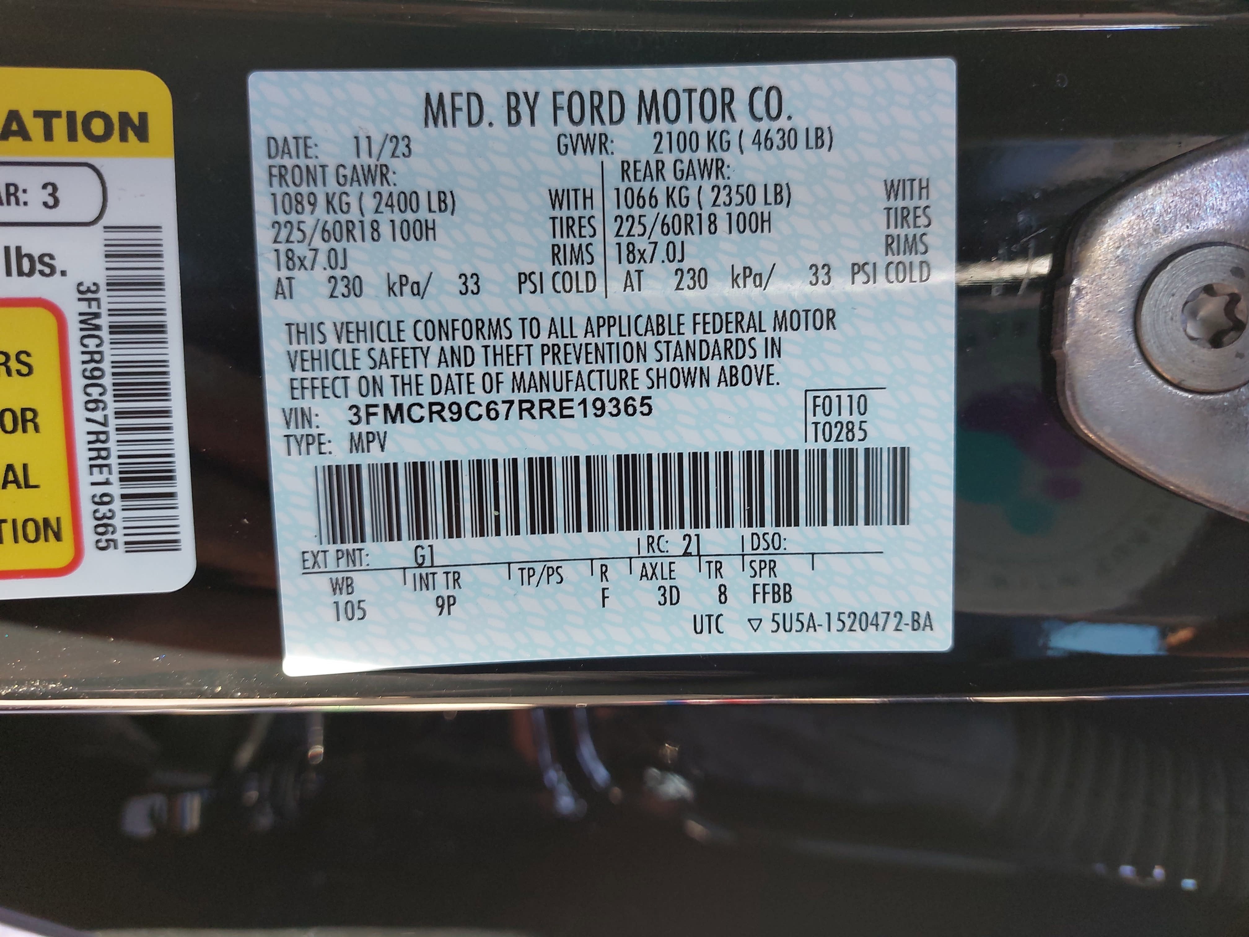 2024 Ford Bronco Sport Outer Banks