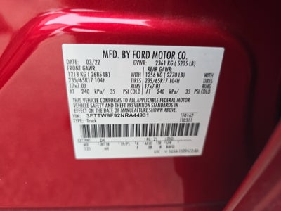 2022 Ford Maverick XL