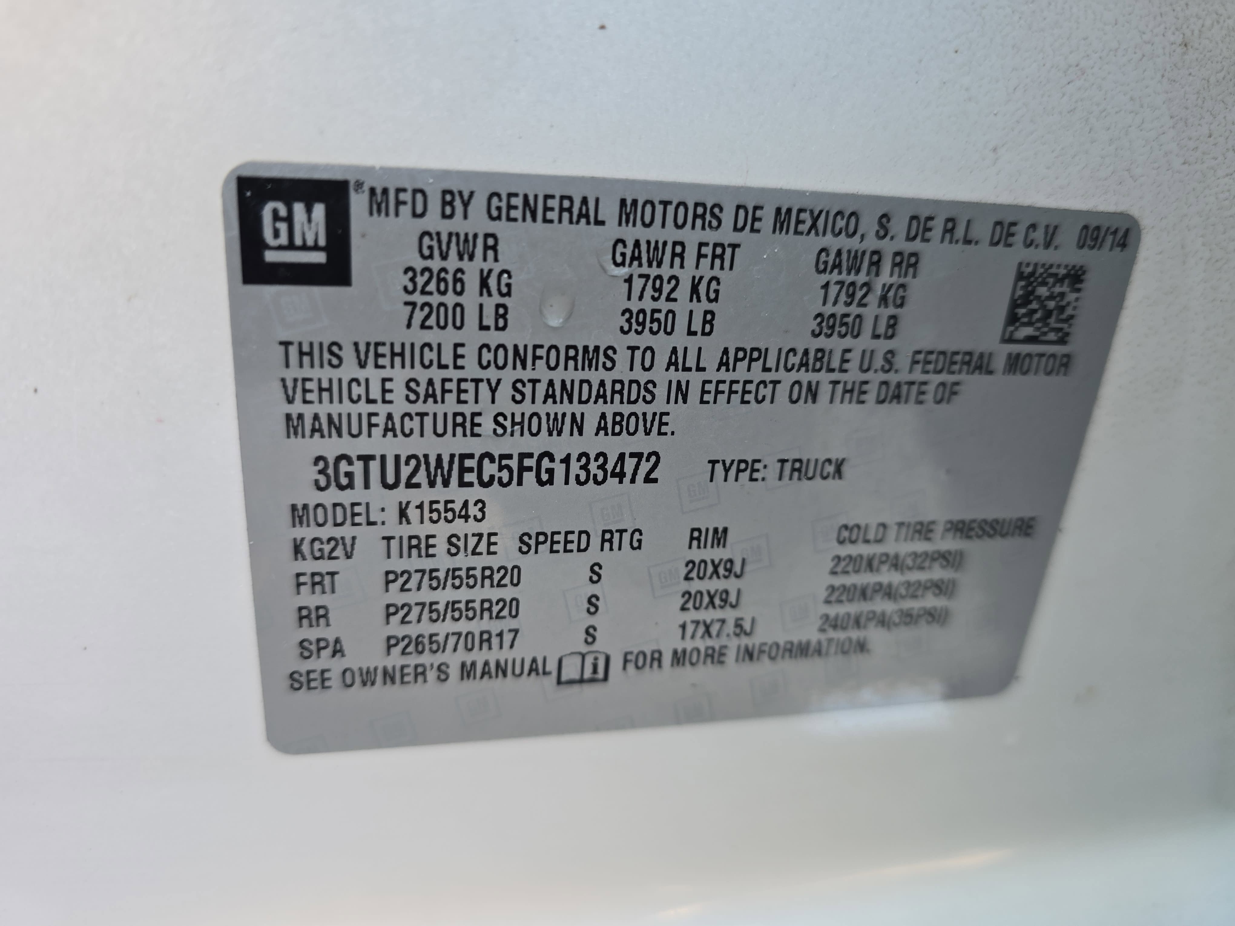 2015 GMC Sierra 1500 Denali