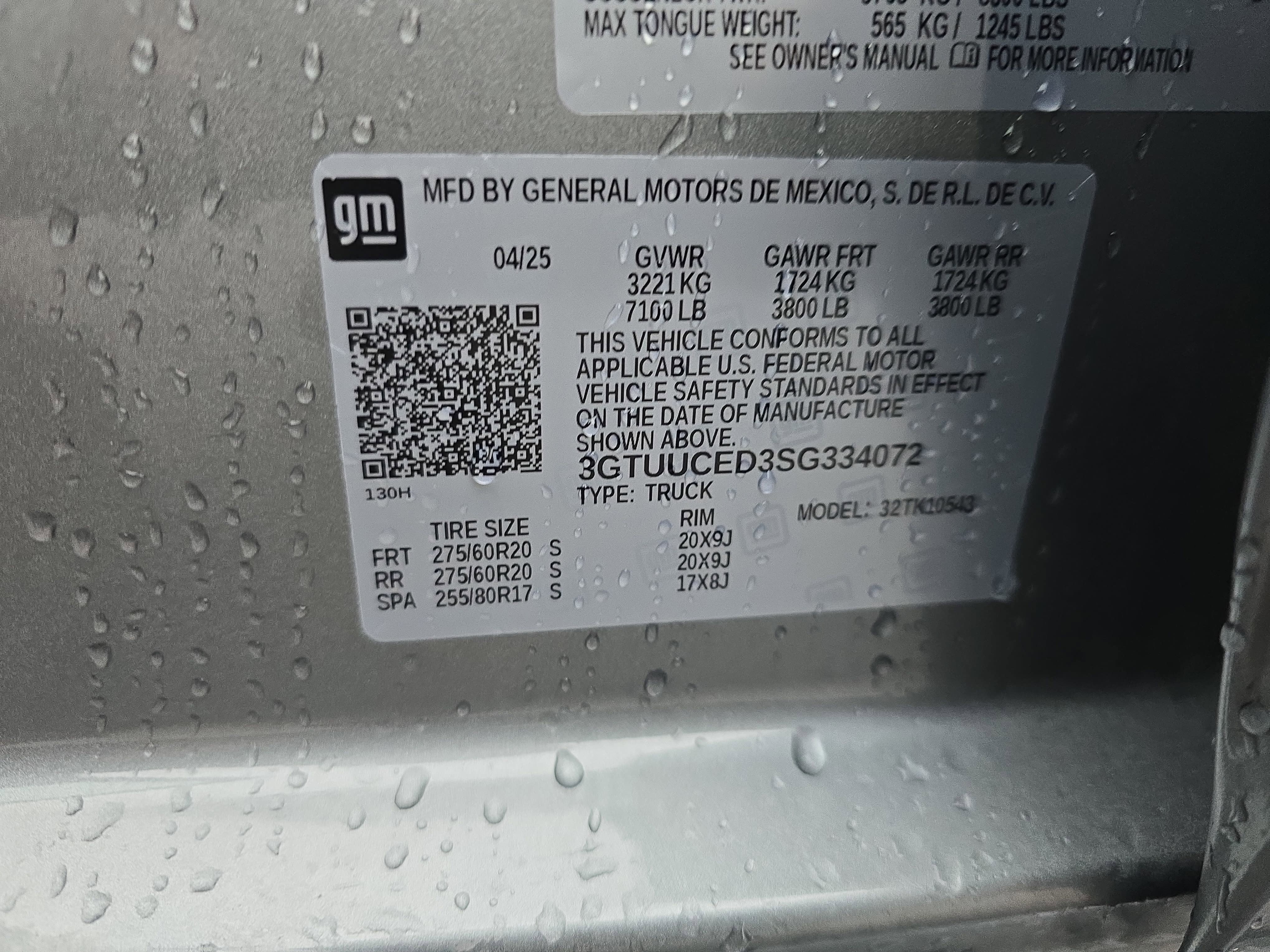 2025 GMC Sierra 1500 Elevation