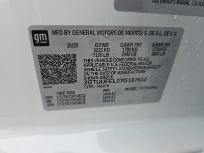 2026 GMC Sierra 1500 AT4X