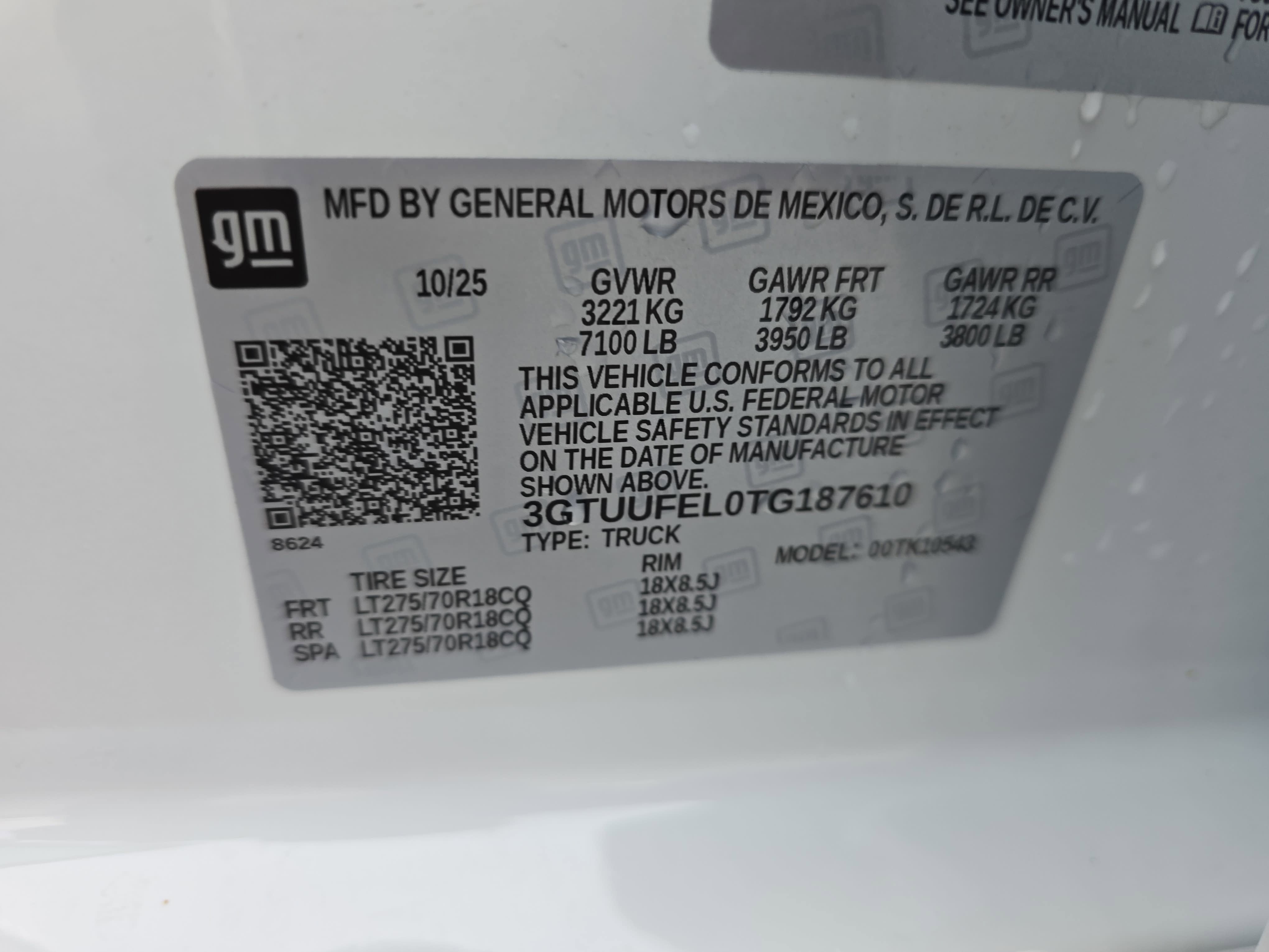2026 GMC Sierra 1500 AT4X