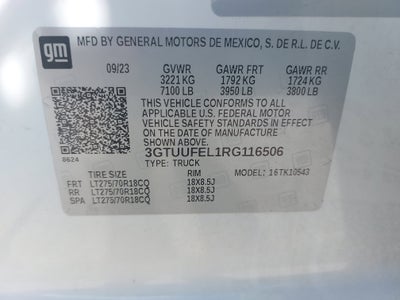 2024 GMC Sierra 1500 AT4X