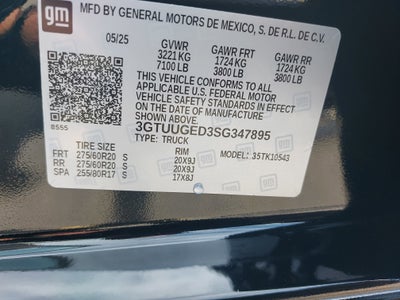 2025 GMC Sierra 1500 Denali
