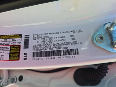 2025 Toyota Tacoma 2WD SR5