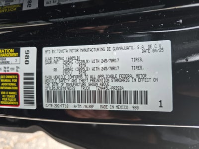 2025 Toyota Tacoma 4WD SR