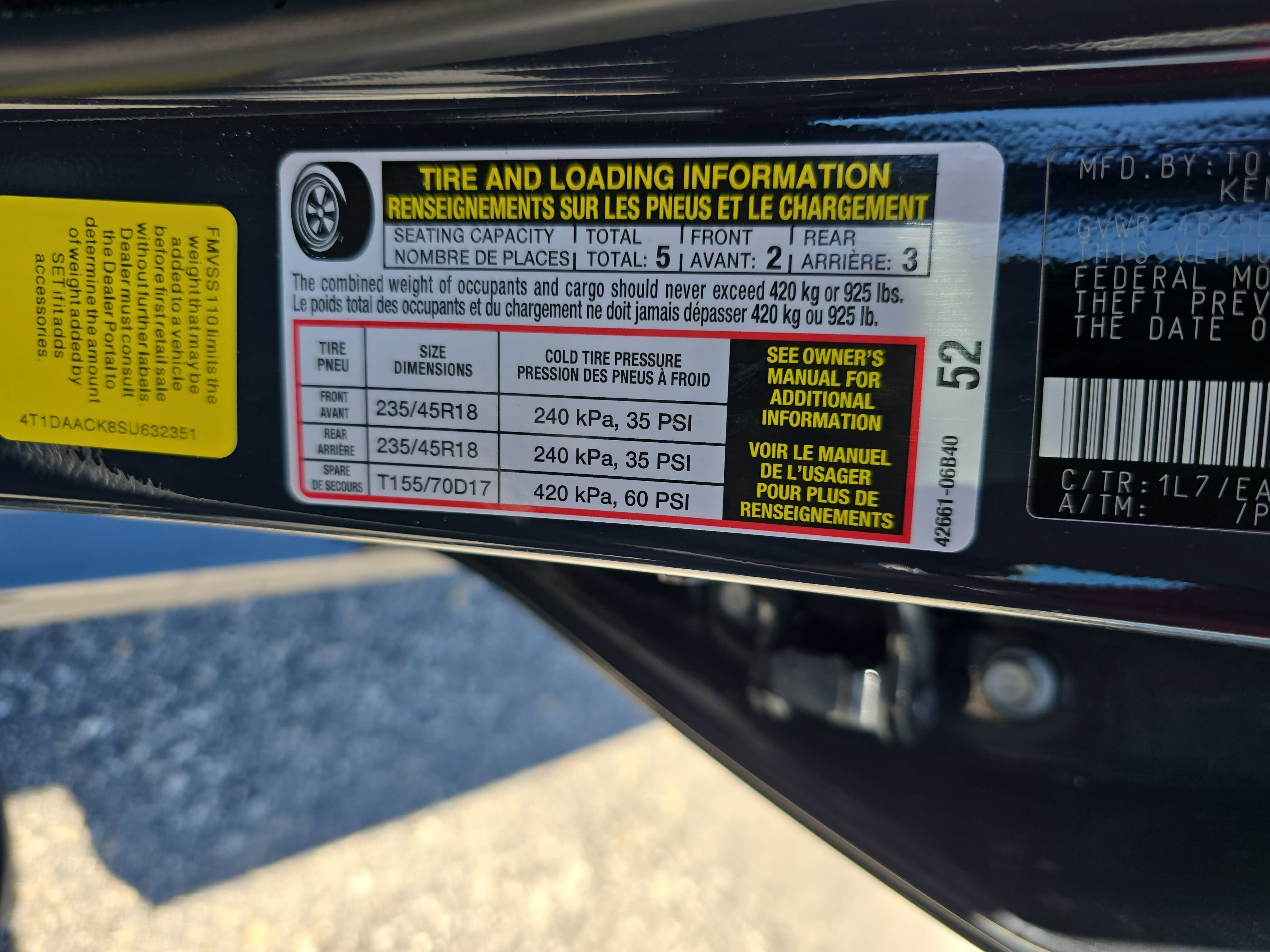 2025 Toyota Camry SE