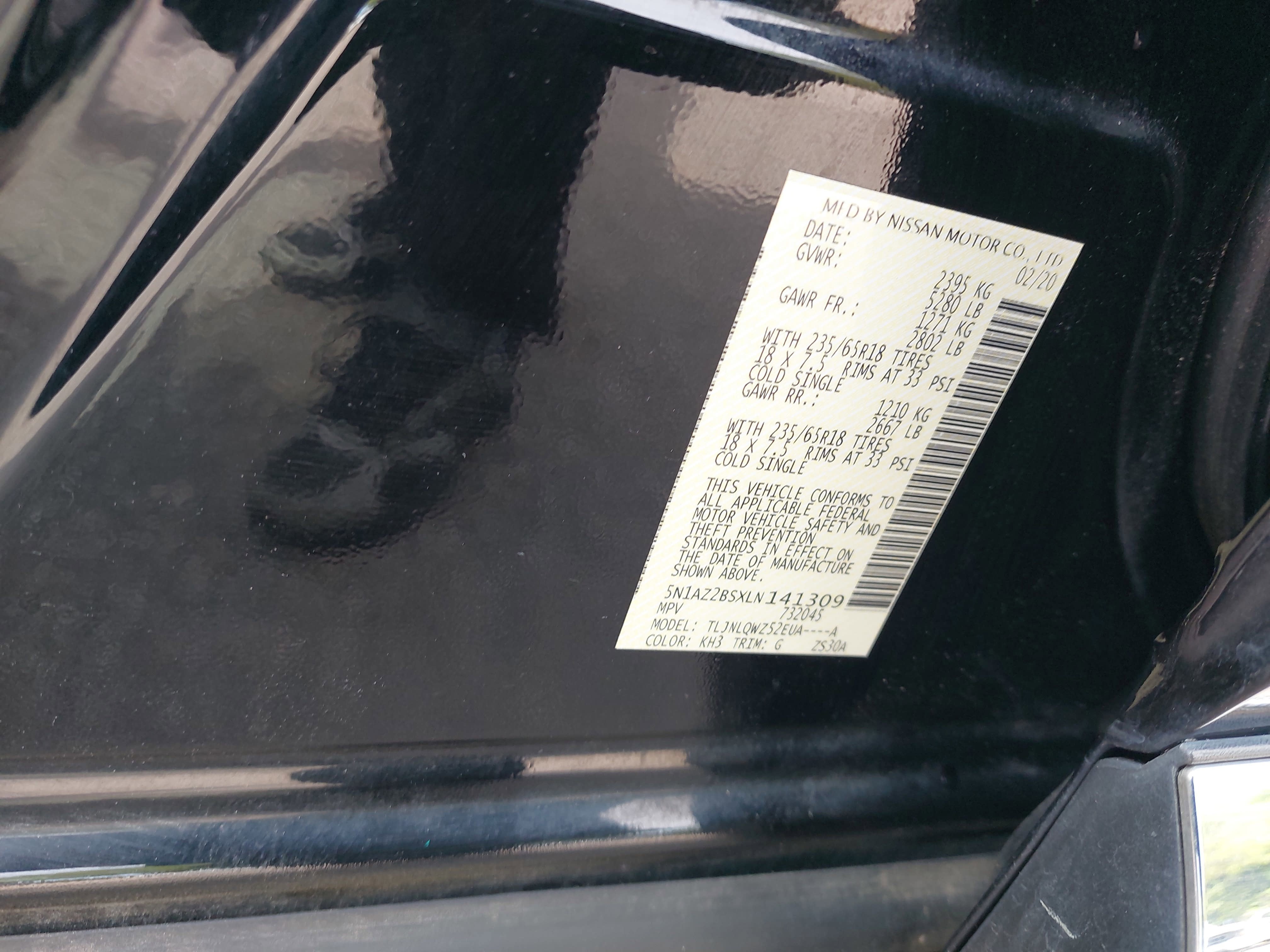 2020 Nissan Murano SV