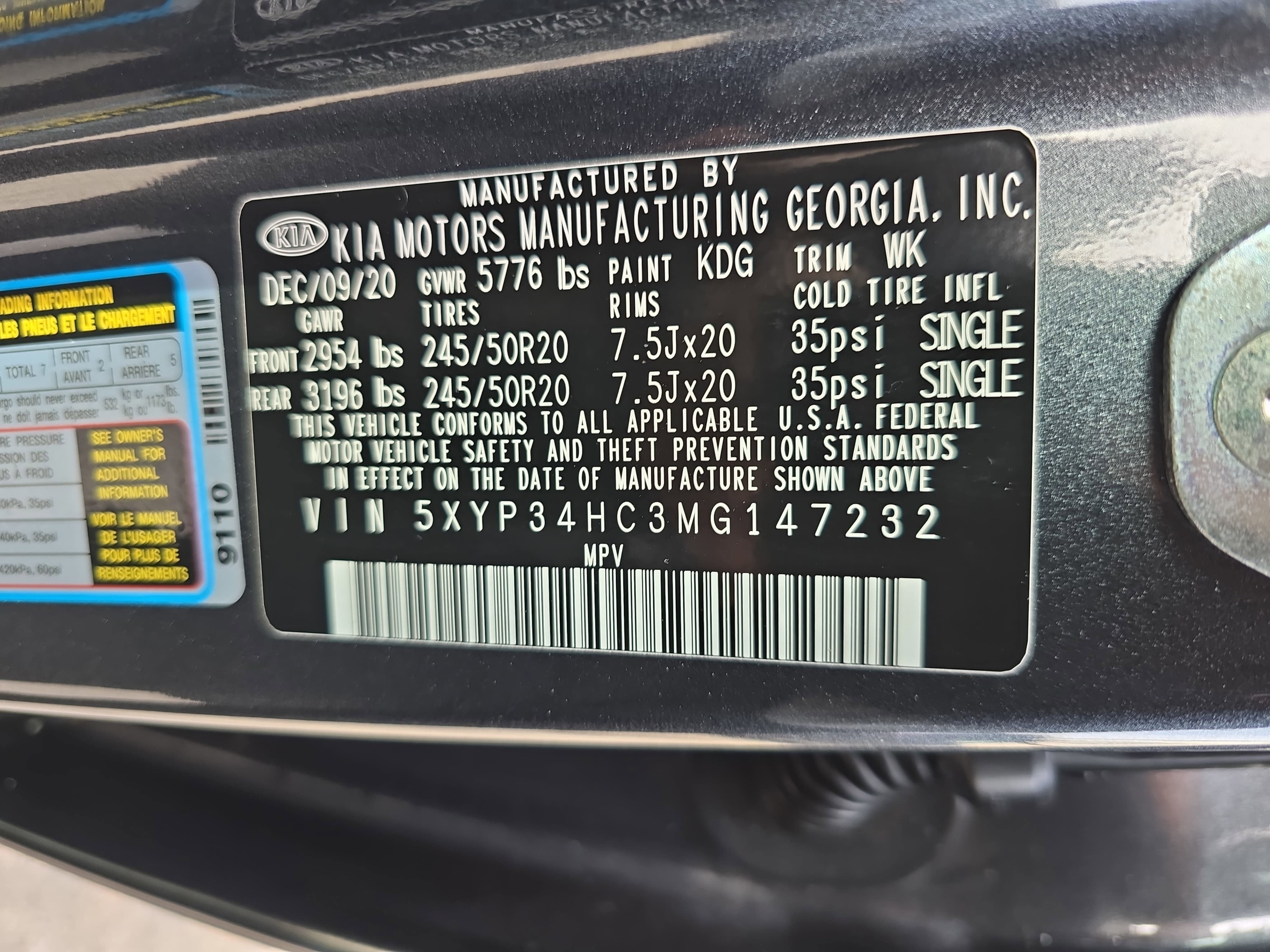 2021 Kia Telluride EX