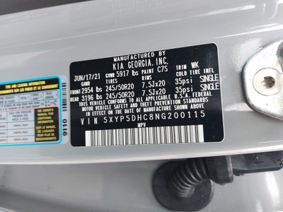 2022 Kia Telluride SX