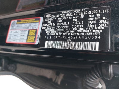 2017 Kia Sorento SX V6